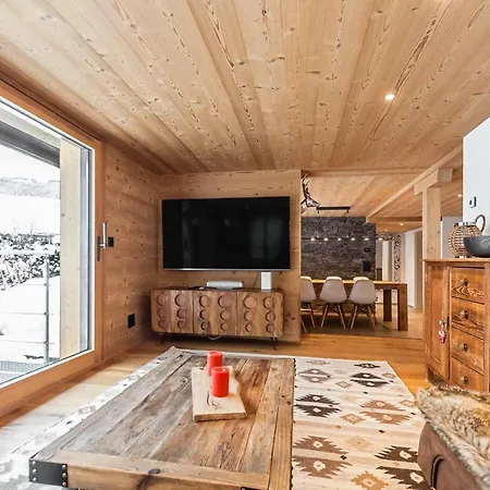 Chic Alpine For 5 - Perfect For Skiers شقة