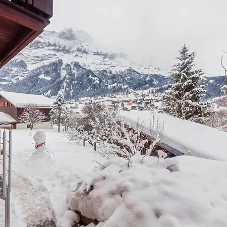 Chic Alpine For 5 - Perfect For Skiers Lägenhet Grindelwald