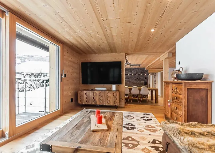 Chic Alpine For 5 - Perfect For Skiers Apartment